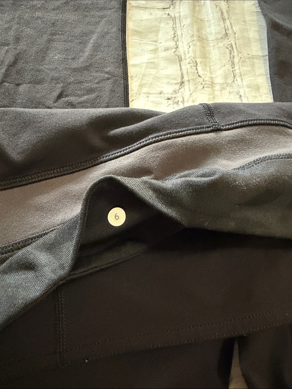 Lululemon OG Low Rise Groove Pant Straight Leg *tall 32.5” Black Size 6 - Picture 4 of 5